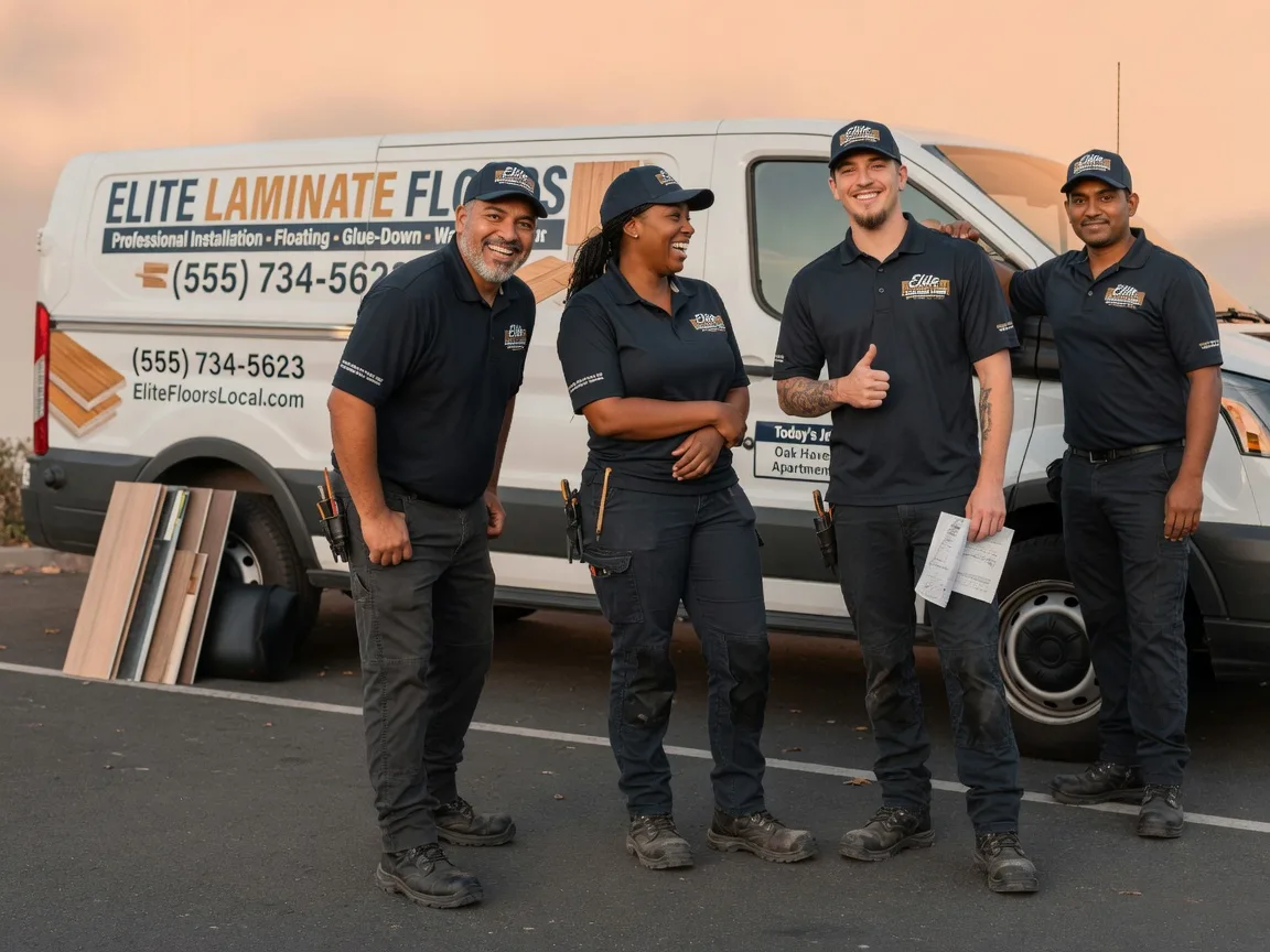 Laminate flooring installation company in Coral, MI